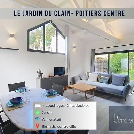 Le Jardin Du Clain - Centre - Laconciergerie *